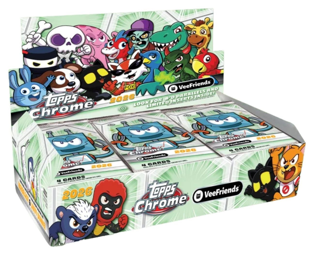 Image of 2026 Topps Chrome VeeFriends Hobby Box