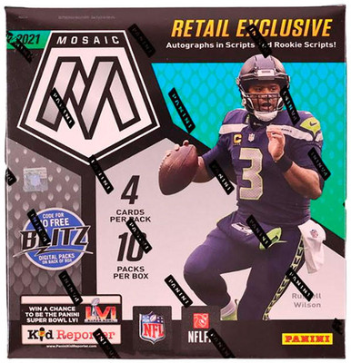 2021 Panini Contenders NFL Football Mega Box 