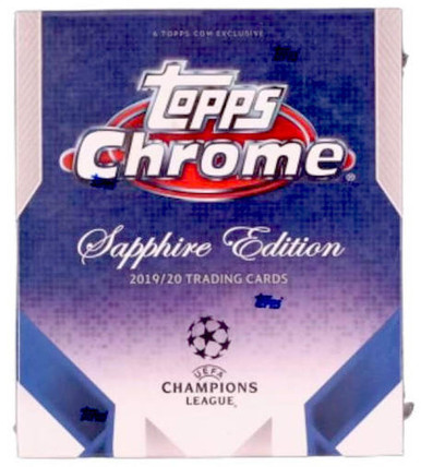 2019/20 Topps UEFA Champions League Chrome Soccer Sapphire
