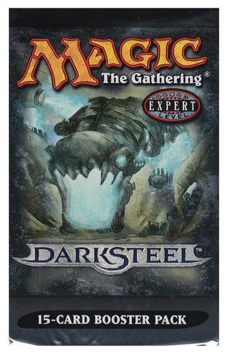 magic the gathering darksteel booster box Pack 15 cards : Toys & Games Magic the Gathering Darksteel is the second expansion in the Mirrodin block Magic: The Gathering Darksteel Booster