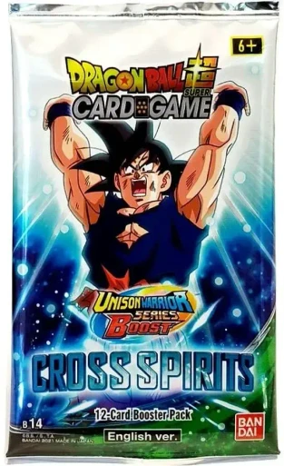 dragon ball super cross spirits booster box TCG: Unison Warrior 5 the fusion of legendary warriors Dragon Ball Super Card Game