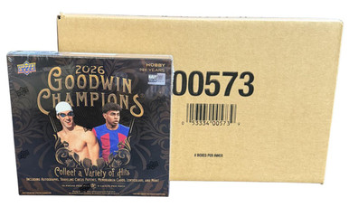 2026 Upper Deck Goodwin Champions Hobby 8 Box Case
