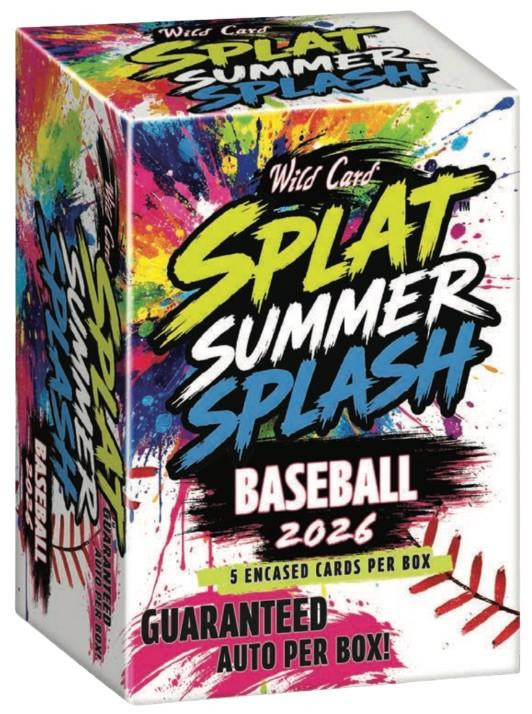 Image of 2026 Wild Card SPLAT Summer Splash Baseball Box