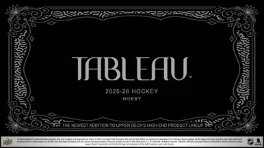 2025/26 Upper Deck Tableau NHL Hobby Box 2025/26 Upper Deck Tableau NHL Hobby Box
