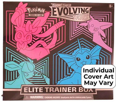 Pokemon Sword & Shield Evolving Skies Elite Trainer Box