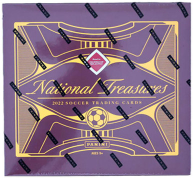 2022 Panini National Treasures FIFA Road To World Cup Soccer Hobby Box