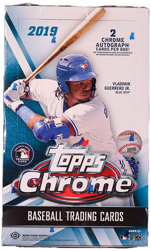 2019 Topps Chrome Baseball Hobby Box