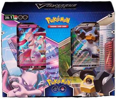 Pokémon TCG Pokémon GO V Battle Deck Mewtwo V/Melmetal V Bundle Box 4x Lot  - US
