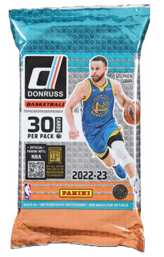 2020-21 Panini NBA Donruss Basketball Cello Pack - 1 Pack of 30 Cards