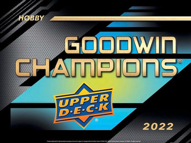 2022 Upper Deck Goodwin Champions Hobby Box