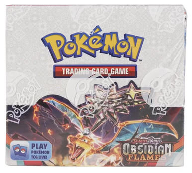 Pokemon card Obsidian Flames﻿ box pokemon-scarlet-and-violet-