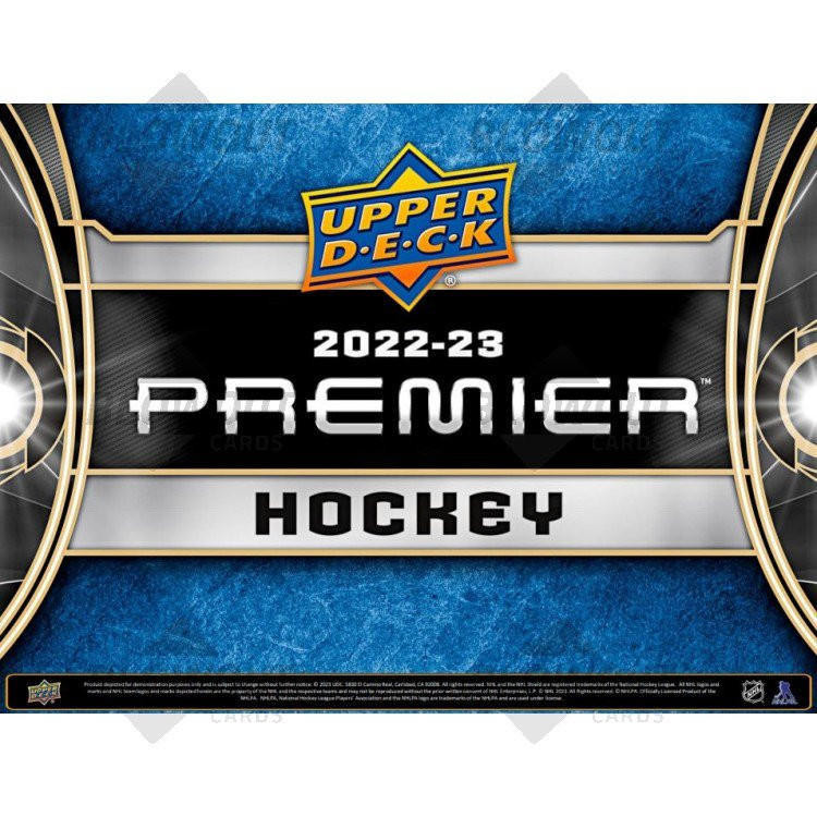 Image of 2022/23 Upper Deck Premier Hockey Hobby Box