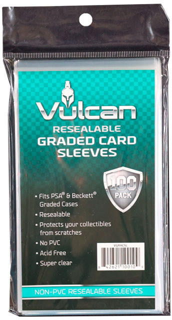 Image of Vulcan Graded Card Sleeves Pack