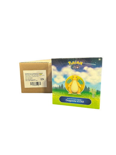 Pokemon GO Premier Deck Holder Collection Dragonite VSTAR 6 Box Case