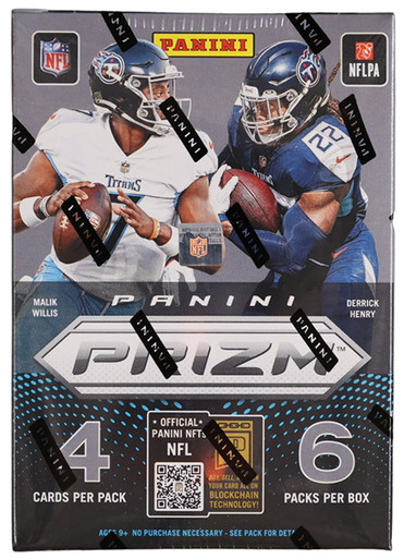 2022 Panini Prizm Football Blaster Box (Red, White & Blue Prizms)