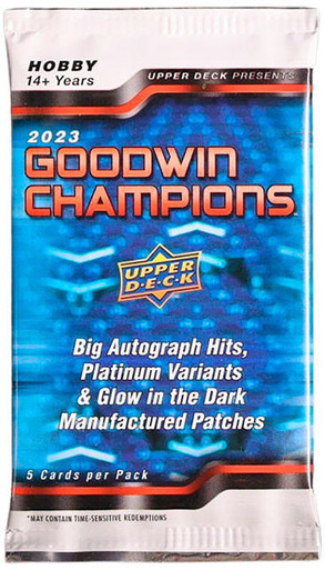 2023 Upper Deck Goodwin Champions Hobby Pack
