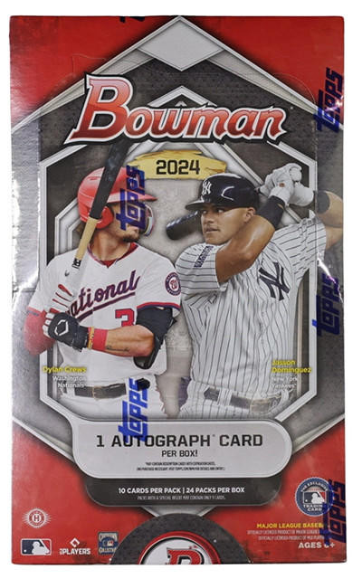 Image of 2024 Bowman Baseball Hobby Box