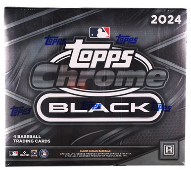 2024 Topps Chrome Black Baseball Hobby Box