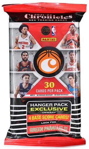 2021/22 Panini Chronicles Basketball Hanger Pack
