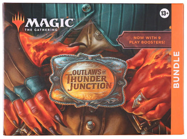 thunder junction play booster box Outlaws of Foil Borderless Mythic Planeswalker in 1% of boosters Outlaws of Thunder Junction Play