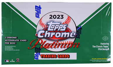 2023 Topps Chrome Platinum Anniversary Baseball Hobby Box