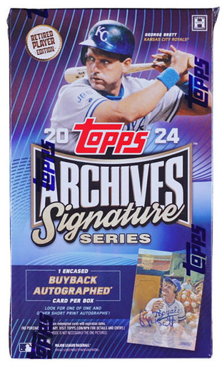 2024 Topps Archives Signature Series Retired Player Edition