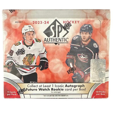 2023/24 Upper Deck SP Authentic Hockey Hobby Box
