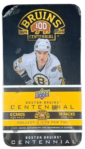 2023/24 Upper Deck Boston Bruins Centennial Hockey Hobby Box