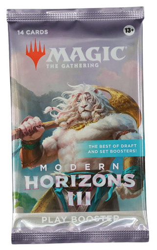 modern horizons 3 play booster box Magic the Gathering III - Legacy Comics and Cards Helper card Experience with booster boxes? :