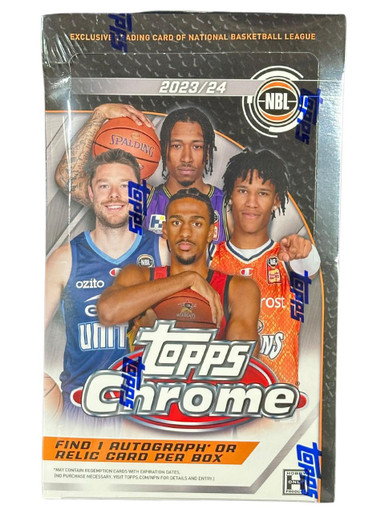 2023/24 Topps NBL Chrome Basketball Hobby Box