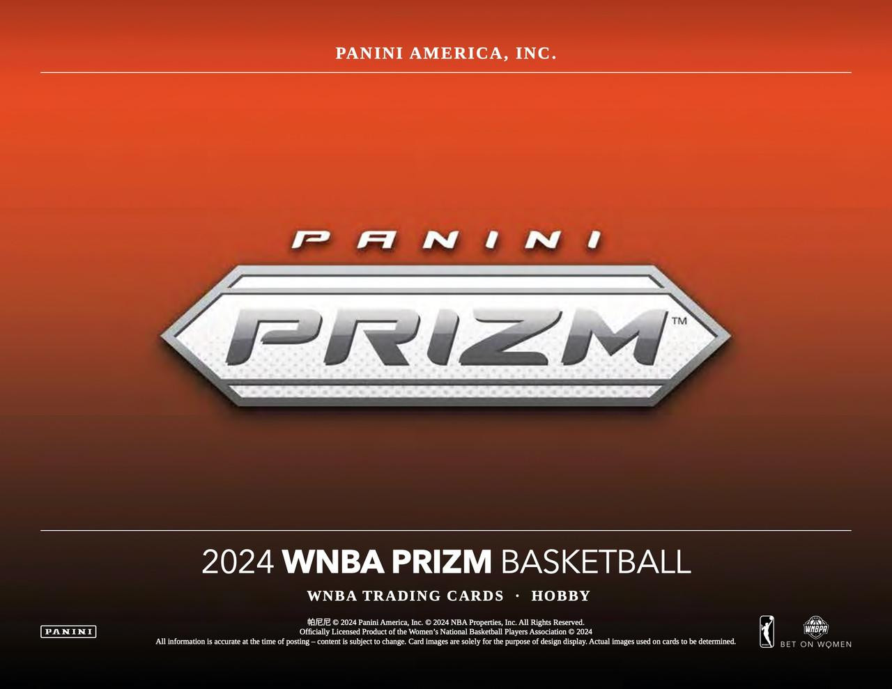 Image of 2024 Panini Prizm WNBA Basketball Hobby Box