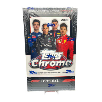 2020 Topps Chrome Formula 1 Racing Hobby Box