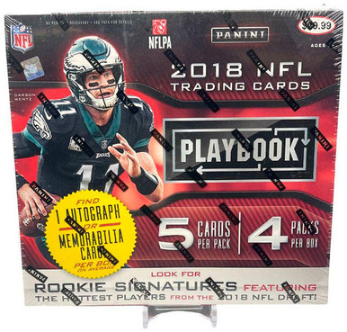 2018 Panini Playbook Football Mega Box - Main Image