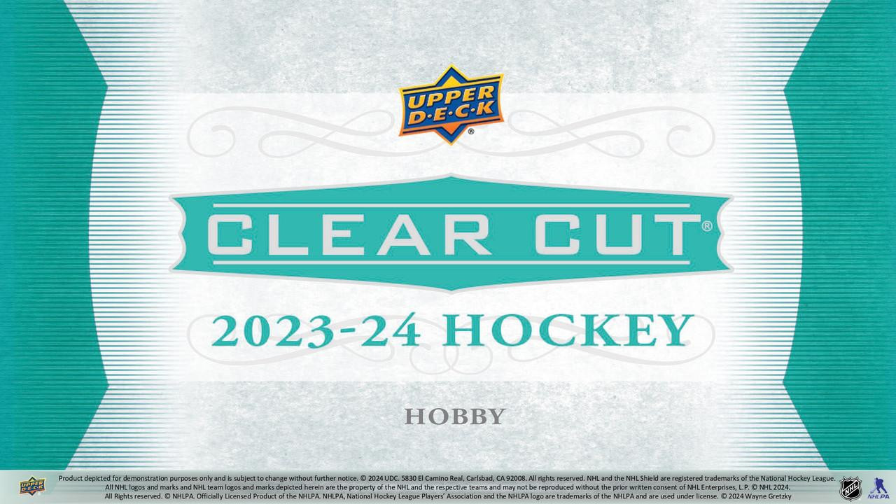 Image of 2023/24 Upper Deck Clear Cut Hockey Hobby Box