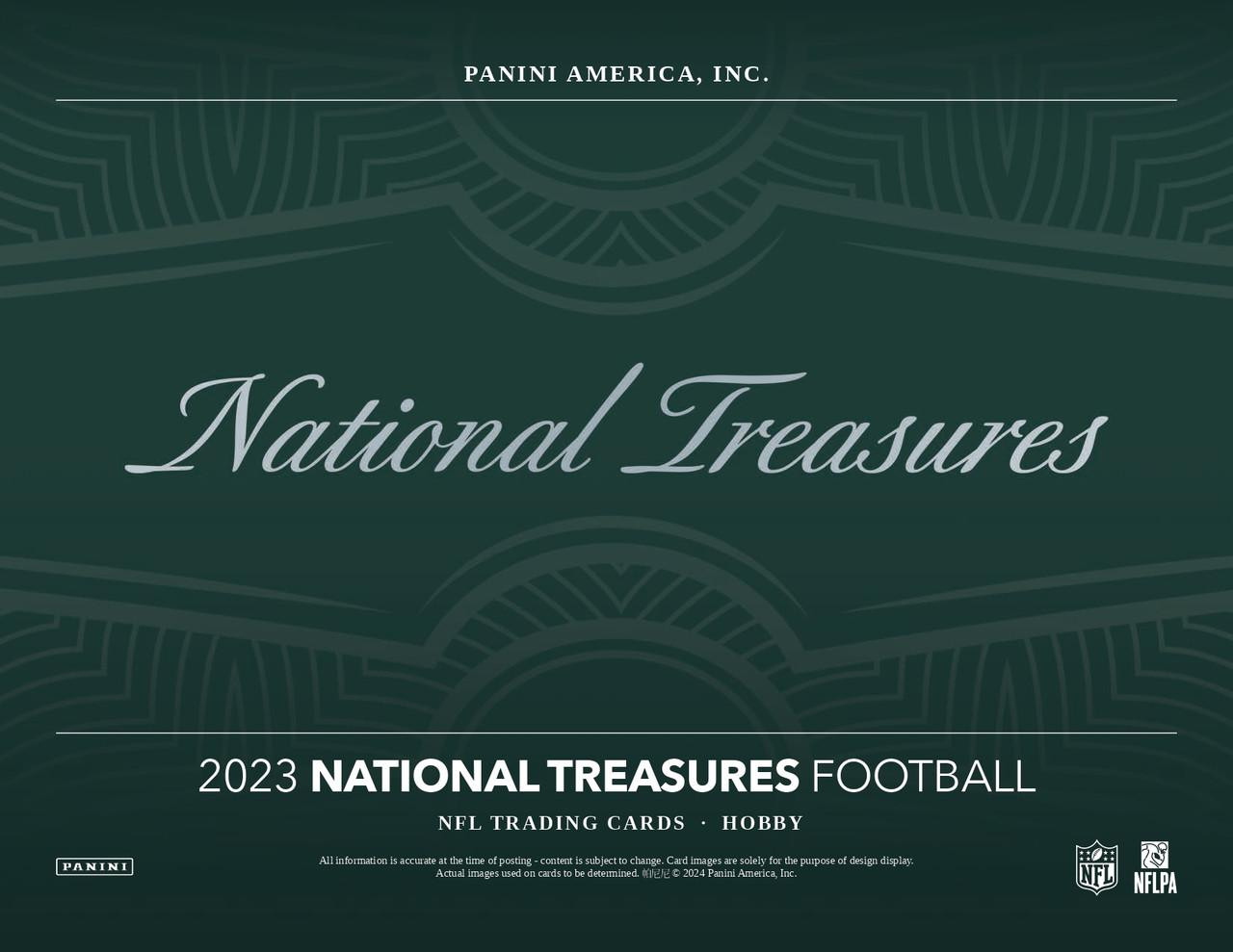 Image of 2023 Panini National Treasures Football Hobby 4 Box Case