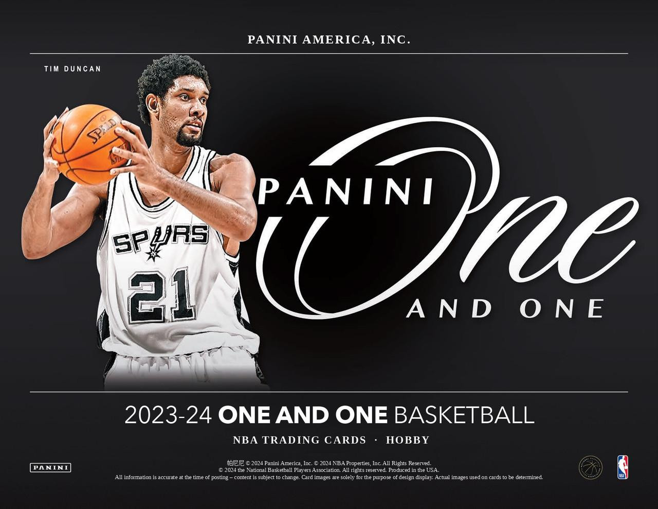 Image of 2023/24 Panini One and One Basketball Hobby 10 Box Case