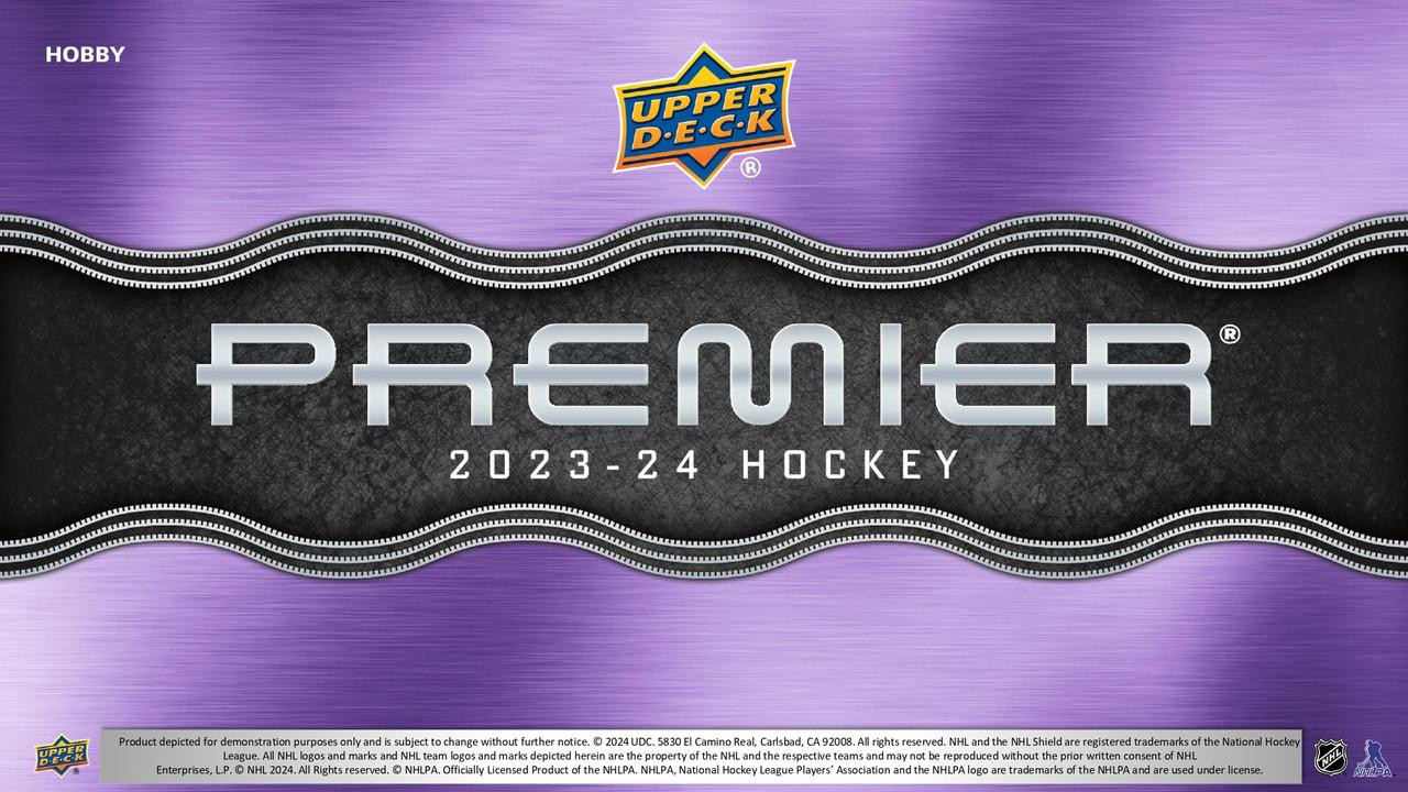 Image of 2023/24 Upper Deck Premier Hockey Hobby Box