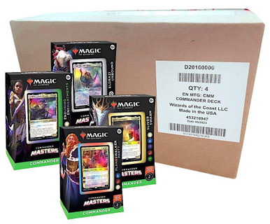 mtg commander masters commander deck Magic the Gathering: This curated Masters selection is stacked with the finest reprints for unmatched multiplayer drafting Commander Master VS Double Masters