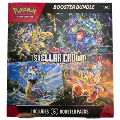 Pokemon Scarlet & Violet Stellar Crown Booster Bundle Box