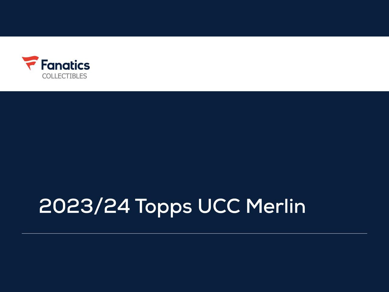 Image of 2023/24 Topps UEFA Club Competitions Merlin Chrome Soccer Value Box