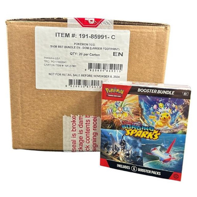 Pokemon Scarlet & Violet Surging Sparks Booster Bundle 20