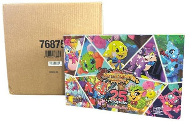 neopets 25th anniversary booster box Battledome TCG: Holiday Bundle *Expected Release Date Q4 2026* catching design. Neopets Battledome TCG: 25th Anniversary