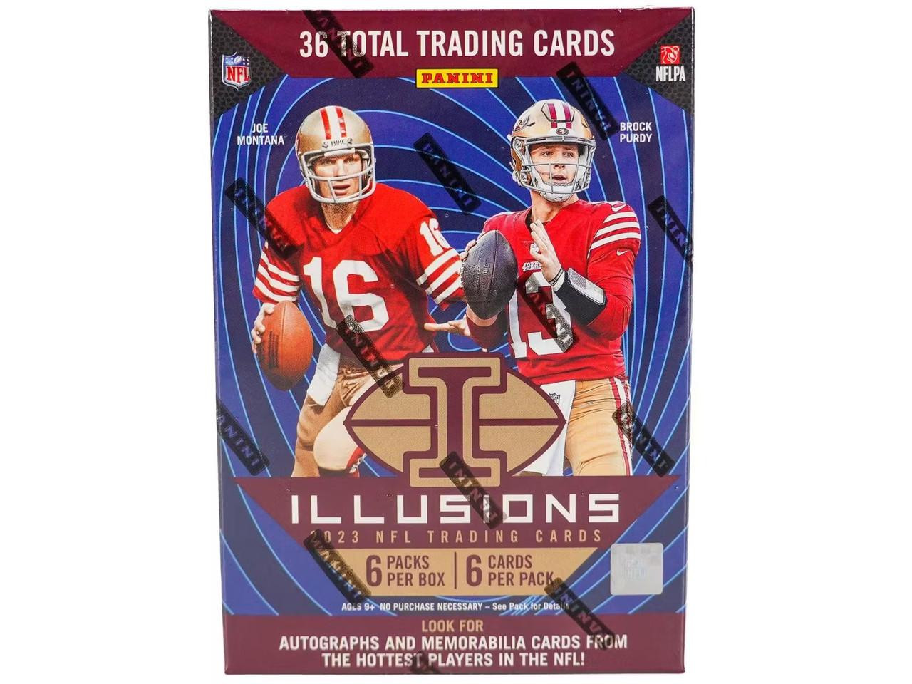 Image of 2023 Panini Illusions Football Blaster Box