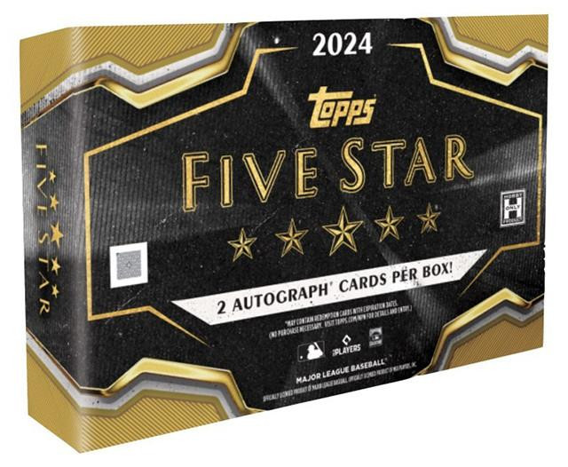 Image of 2024 Topps Five Star Baseball Hobby 8 Box Case