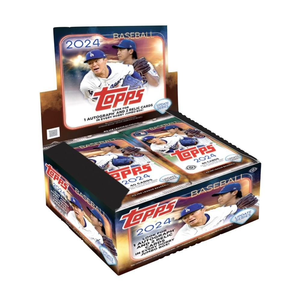 Image of 2024 Topps Update Series Baseball Jumbo 6 Box Case