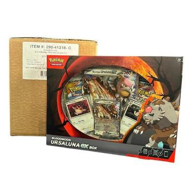 what booster packs are in bloodmoon ursaluna ex box Amazon.com: Pok mon TCG: Bloodmoon Ursaluna ex Box : Toys & Games