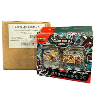 pokemon trading card game charizard ex league battle deck PKM flip die Unleash the power of Charizard