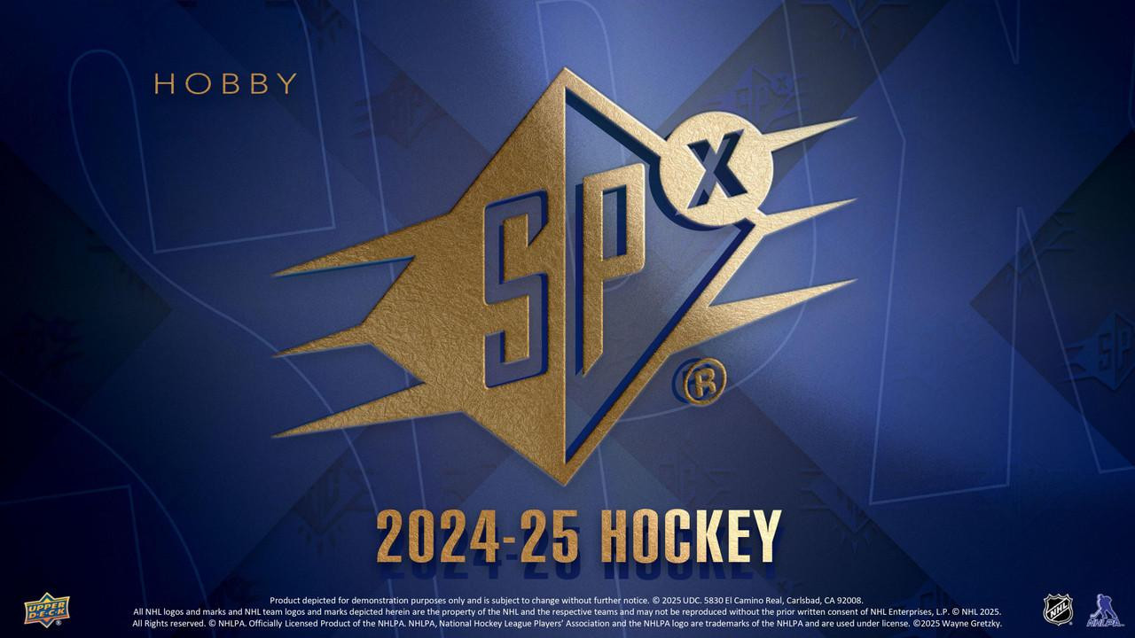 Image of 2024/25 Upper Deck SPx Hockey Hobby 20 Box Case