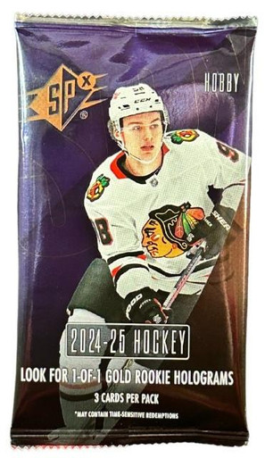 2024/25 Upper Deck SPx Hockey Hobby Pack