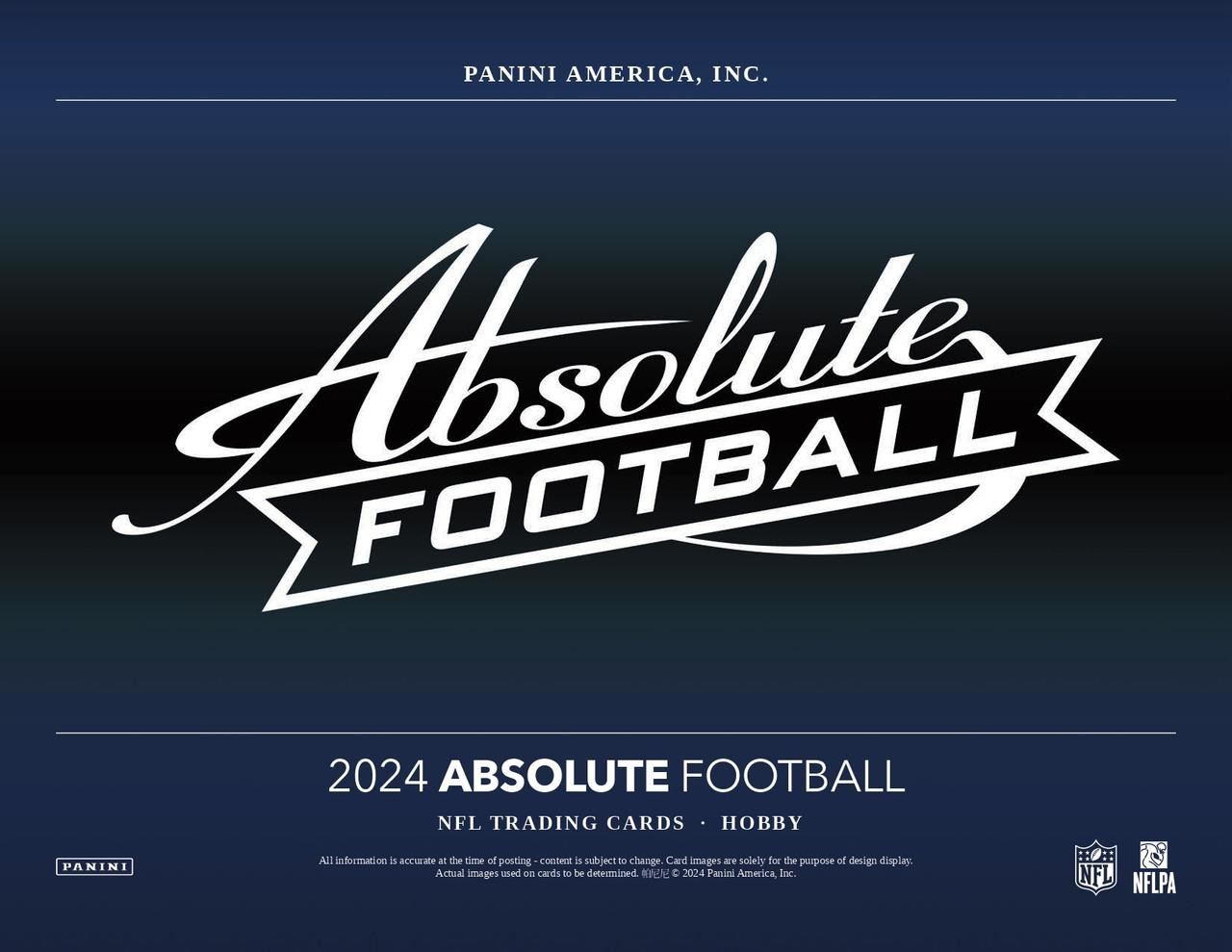 Image of 2024 Panini Absolute Football Hobby 12 Box Case